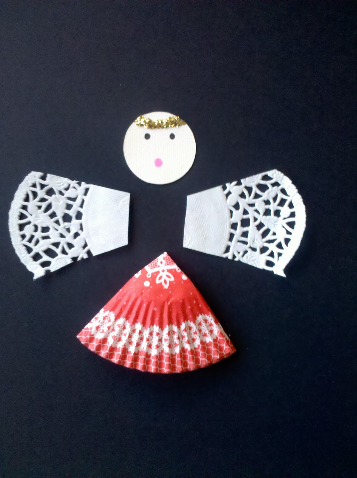 Paper Angel – Christmas Craft - Little Crafties