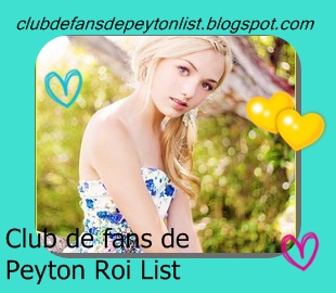 ♥Club de fans de Peyton Roi List♥