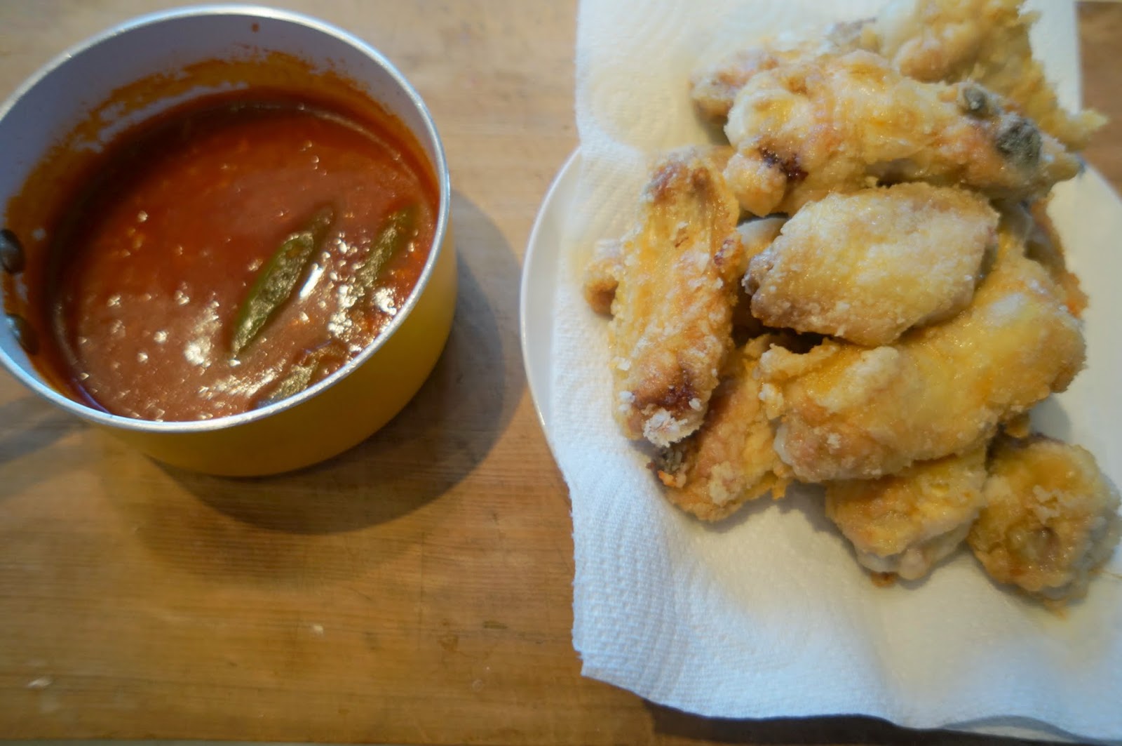 Spicy Korean Style Chicken Wings