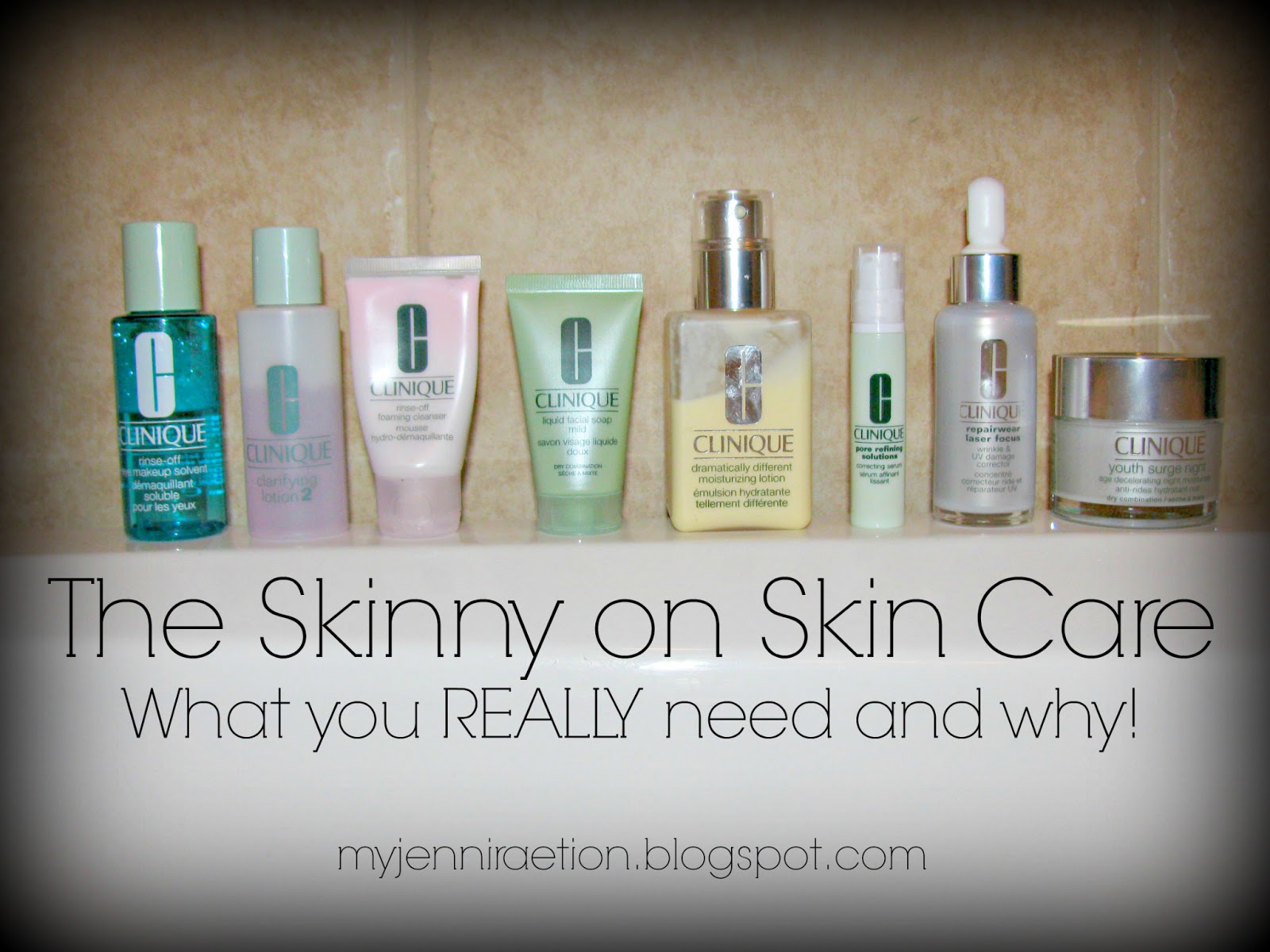 myJENNIRAEtion: The Skinny on Skin Care - Time for one product or