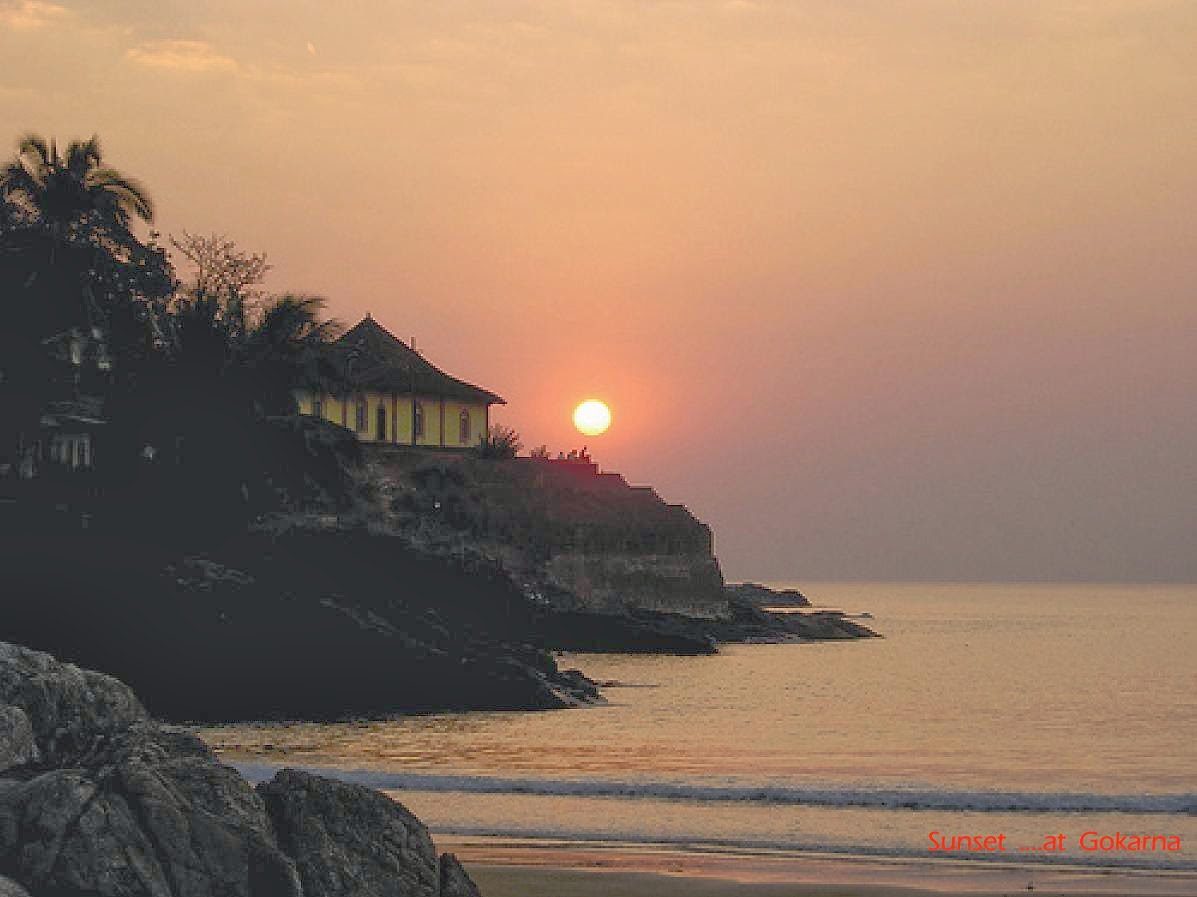 Om Beach , Gokarna Sirsi Attractions
