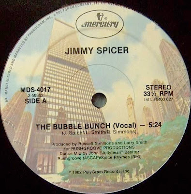 Jimmy Spicer ‎– The Bubble Bunch (1982, 12'', 256)