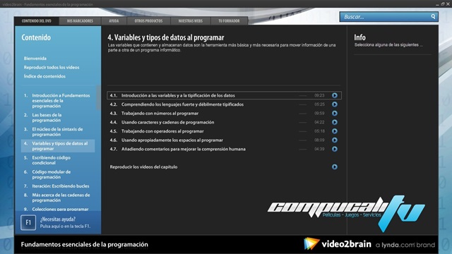 Curso: Fundamentos Esenciales de la Programación Español Curso: Fundamentos Esenciales de la Programación Español