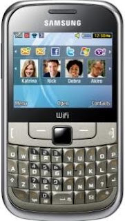 QWERTY Dual SIM Wifi Mobile Samsung Chat 335