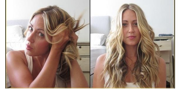 Hair And Fashion How To Make Wavy Hair Using A Flat Iron