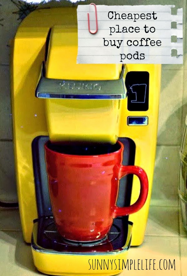 Sunny Simple Life Cheapest Coffee Pods for Keurig and Friday Frugal Update