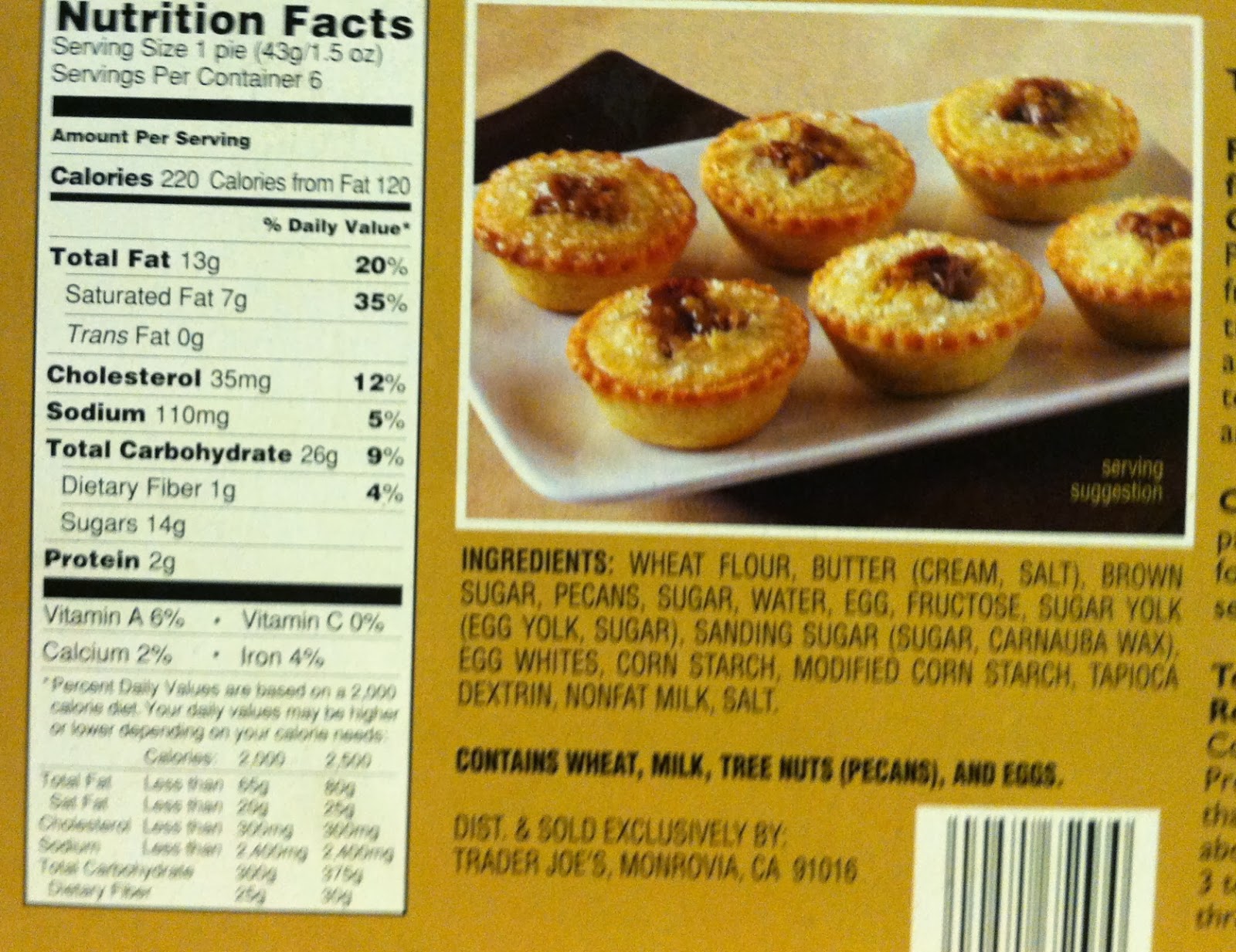 What's Good at Trader Joe's? Trader Joe's Mini Pecan Pies