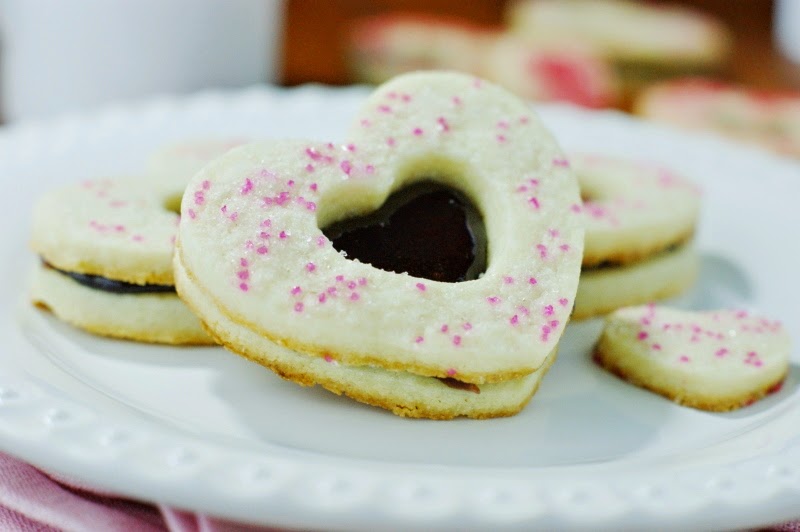 Valentine Raspberry Sandwich Cookies The Kitchen is My Playground