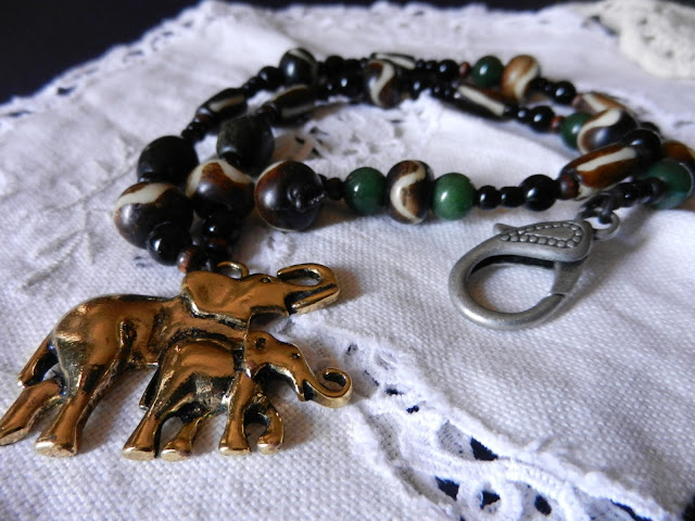 african elephant necklace african elephant necklace