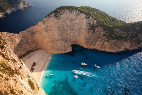 Navagio Beach Most Popular Sights In Greece Luxury Places