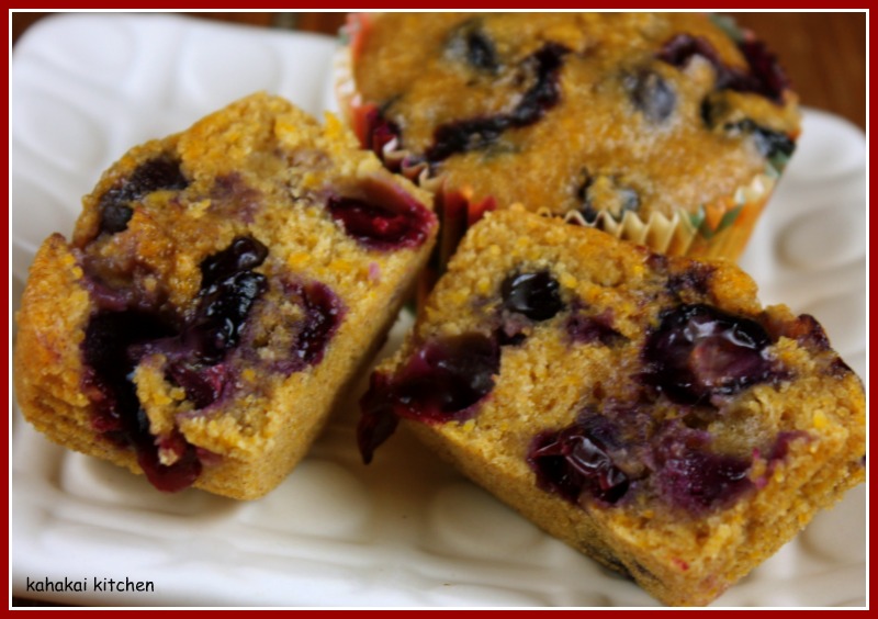 Kahakai Kitchen Butternut Squash (and Blueberry) Muffins Fall Fare