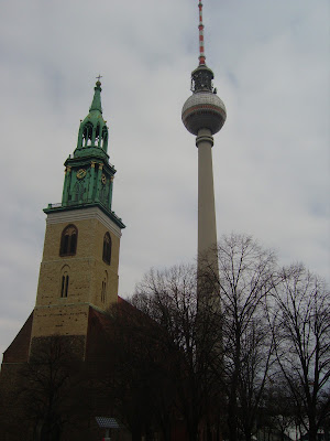 marienkirche und fernsehturm