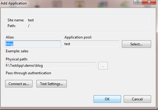 virtual directory in iis virtual directory in iis