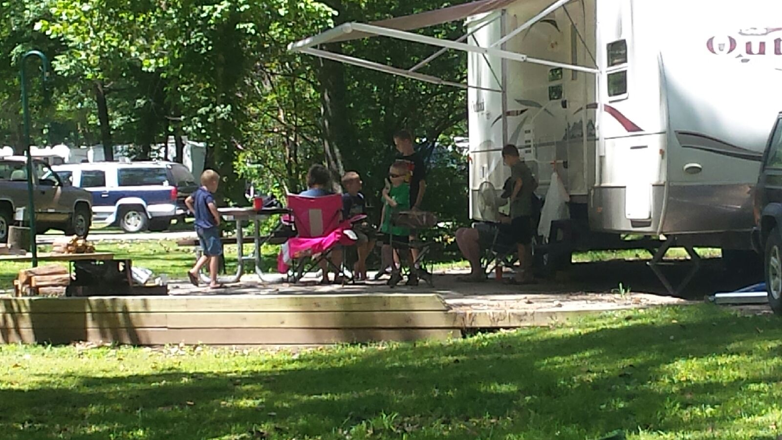 Campsite Courtesy River Road Park Campground