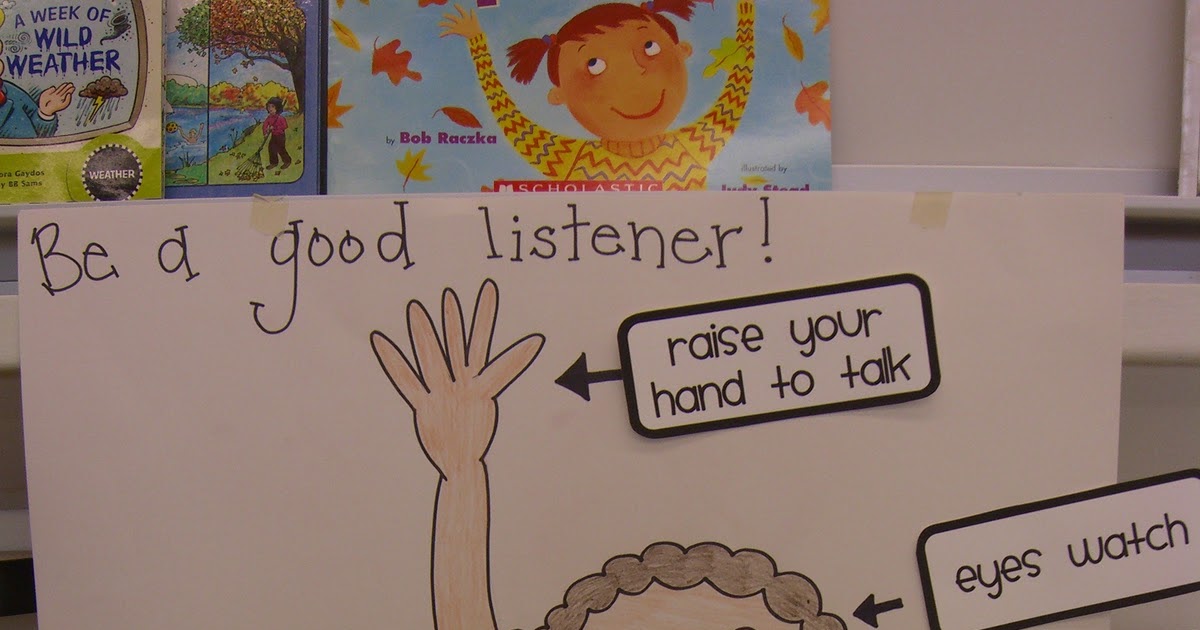 F is for First Grade: Diagram of a Listener