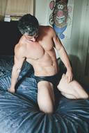 Handsome Sporting Underwear Model Handsome Sporting Underwear Model