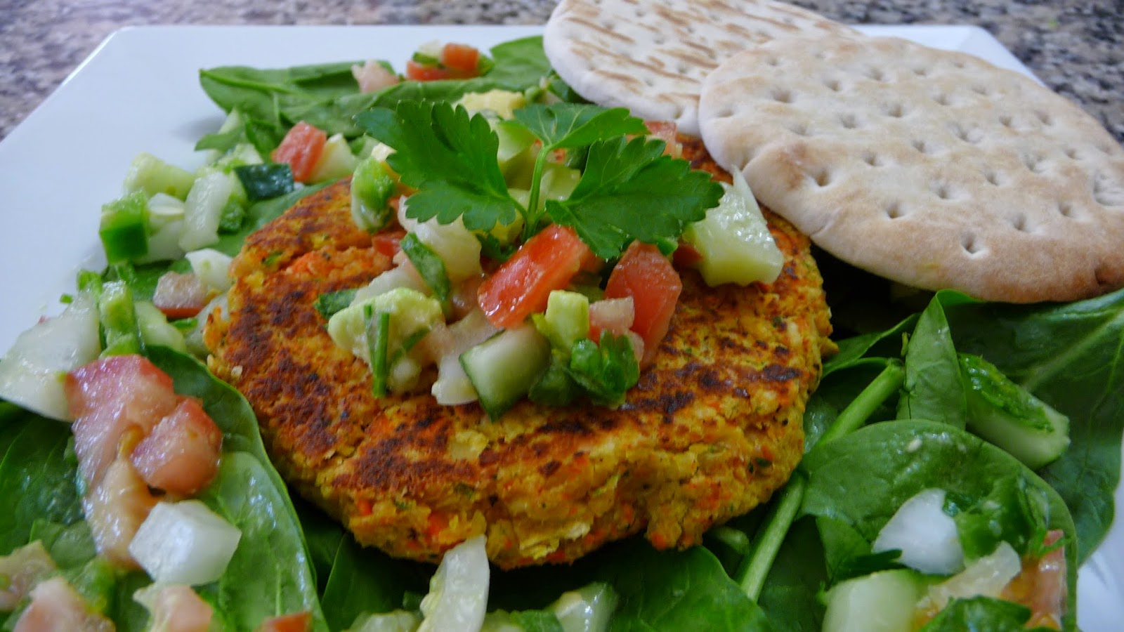 Garbanzo Patties Easy Cooking with Sandy