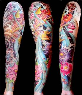 zoom tattoos koi fish tattoo sleeve zoom tattoos koi fish tattoo sleeve