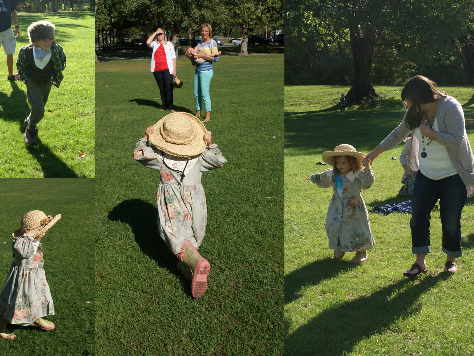 The Bos Family Pioneer Dressup Relay