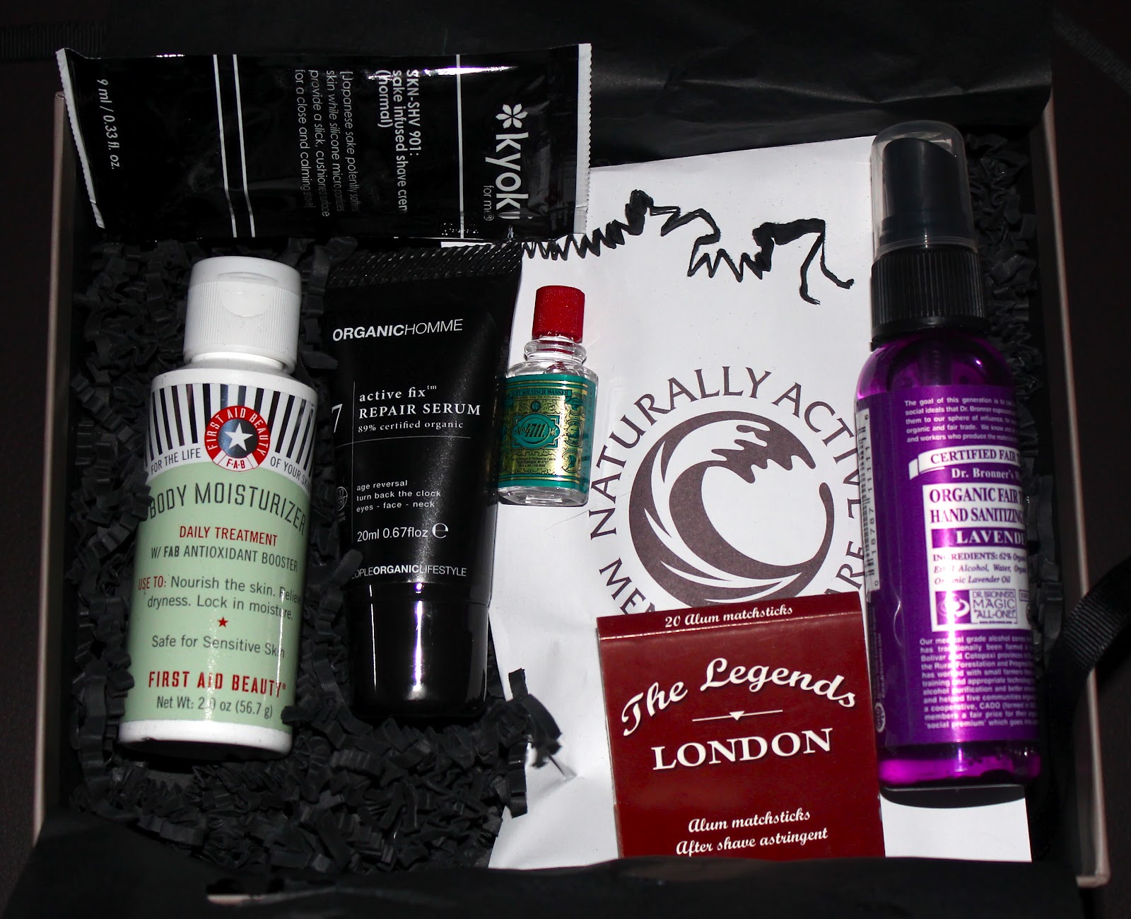 green face after shaving