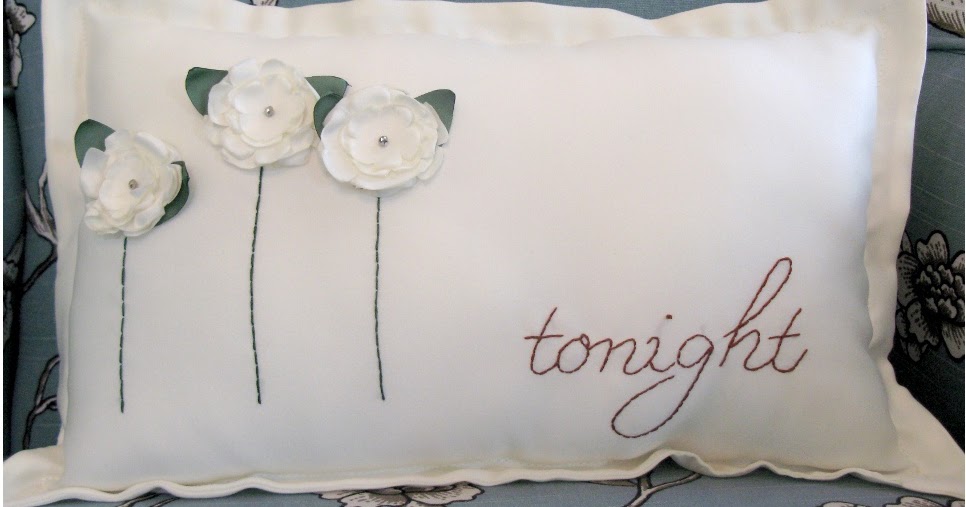 Modest Maven Tonight/Not Tonight Bridal Shower Pillow