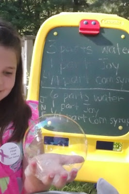 Training Happy Hearts: Summer Science: Bubbles Exploration and the