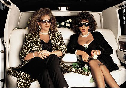 Dear Jackie,: JACKIE AND JOAN COLLINS DO THE LIMOUSINE