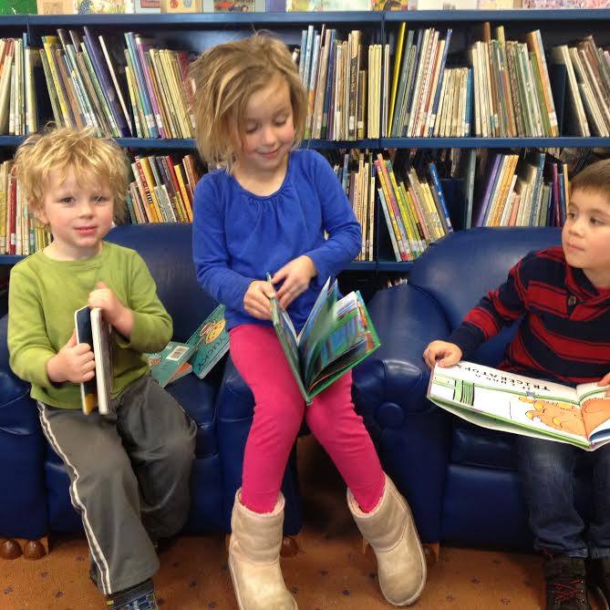 Read books at the East Lyme Public Library.