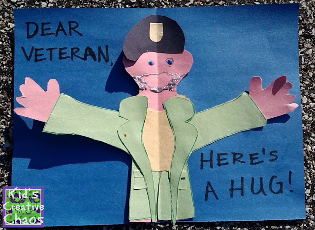Hug a hero project for Veteran's Day. Hug a hero project for Veteran's Day.