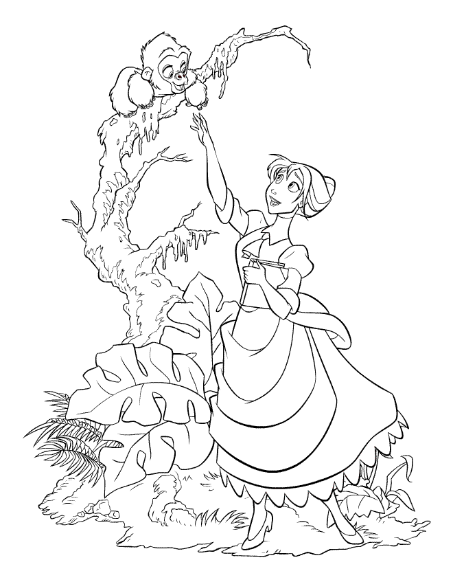 Jungle Coloring Pages Jungle Coloring Pages