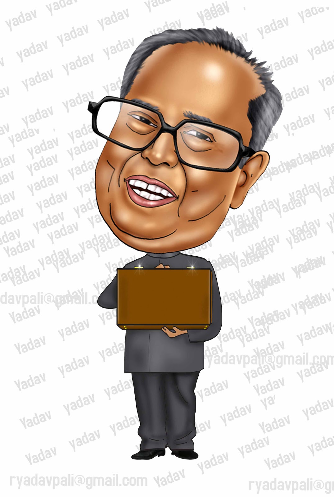 indian caricature: pranab mukherjee caricature and cartoon