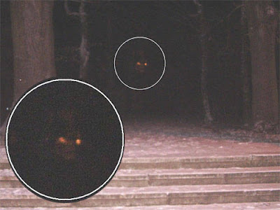 Real Ghost Photo: Demon in the dark