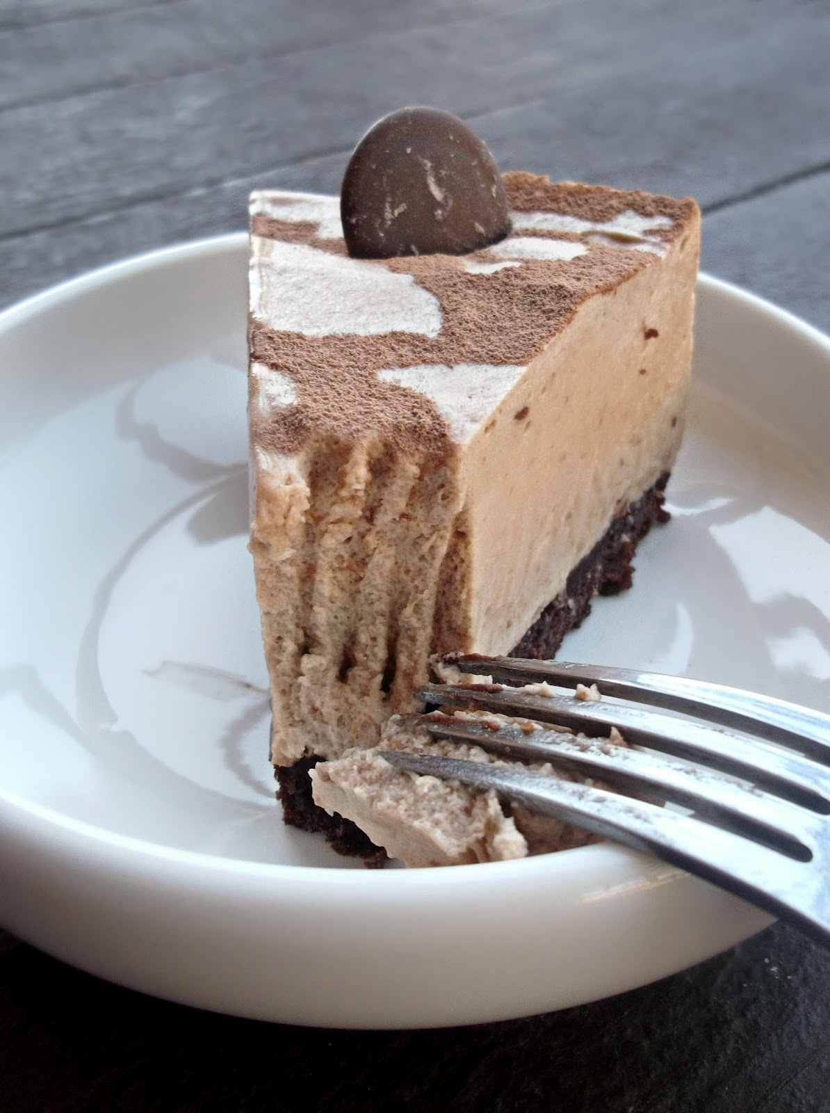 Lick The Spoon Chocolate Fudge Mocha Mousse Cake