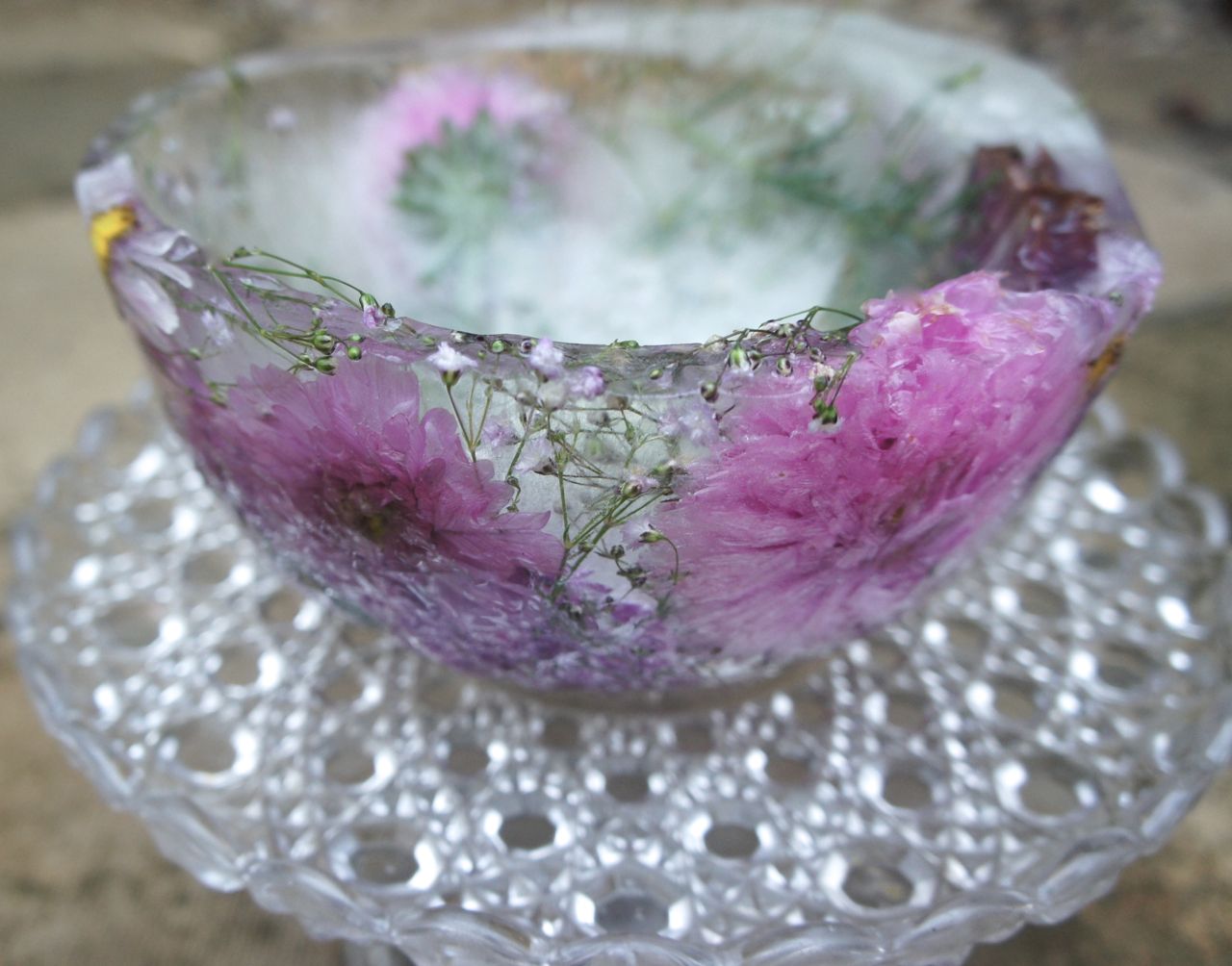 Foragefor... news Ice Flower Bowls