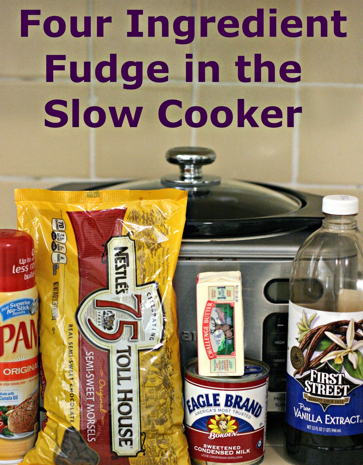 How to Make Perfect Fudge in the Slow Cooker A Year of Slow Cooking