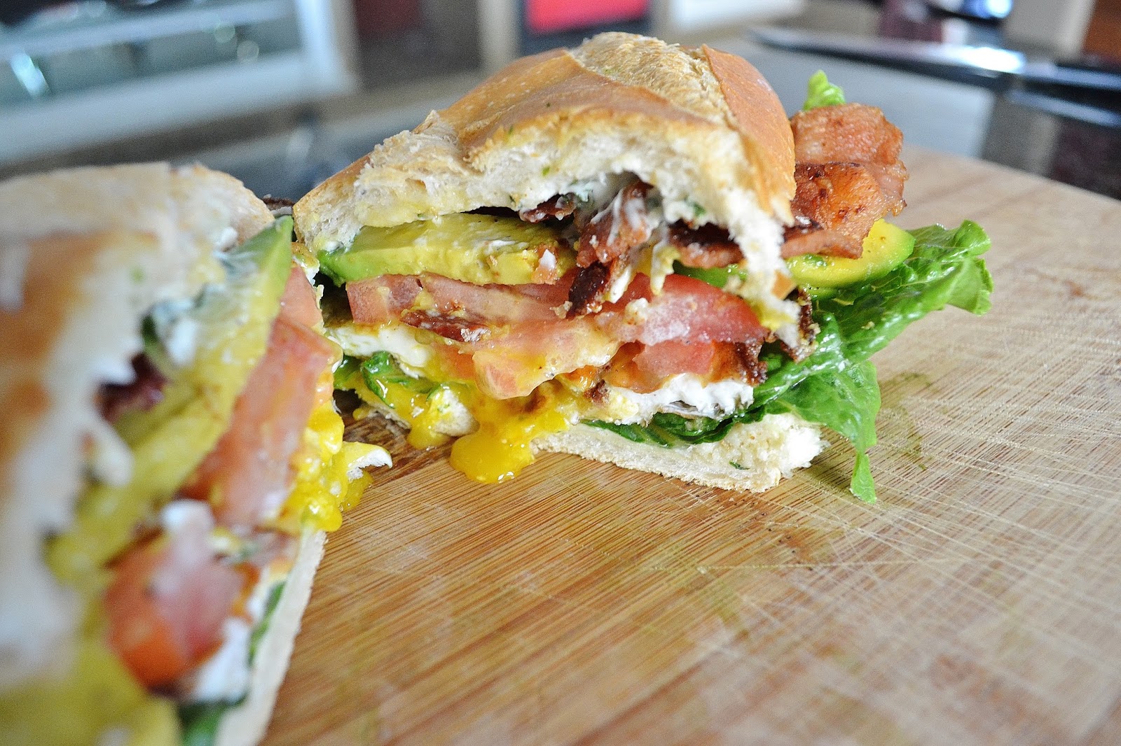 ...with a lil' twist BLT + EA with a Garlic, Basil Aioli