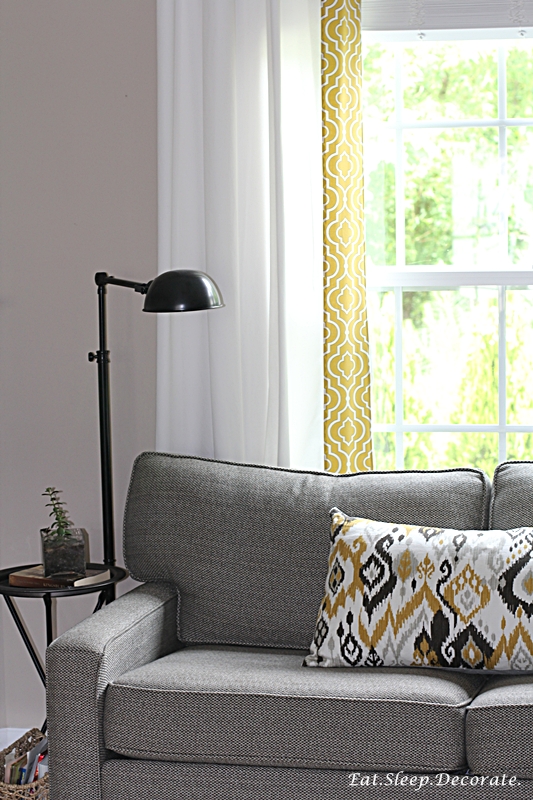 Eat. Sleep. Decorate. Adding Trim to Ikea Drapes