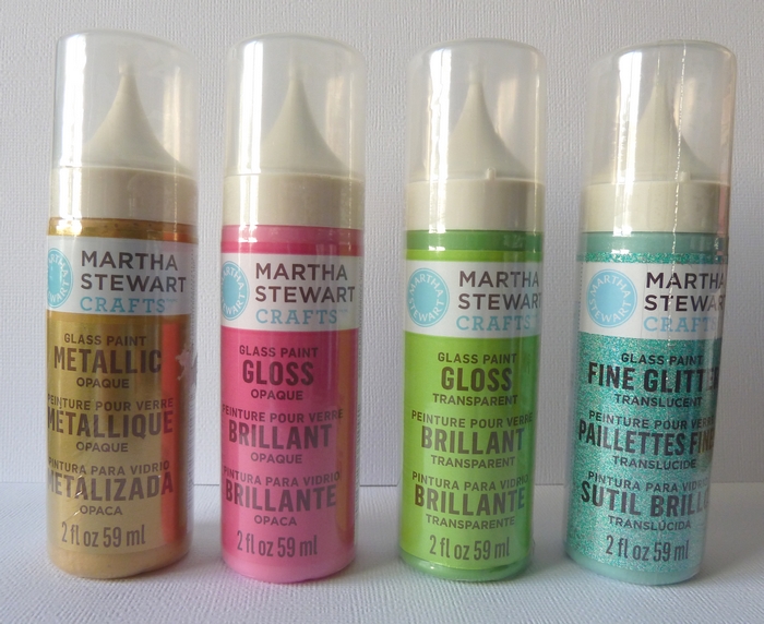Paper Lane Martha Stewart Glass Paints and Silkcreens