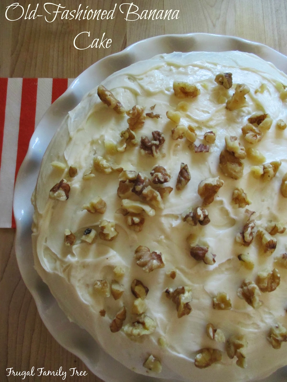 OldFashioned Banana Cake Recipe From The Barefoot Contessa Frugal