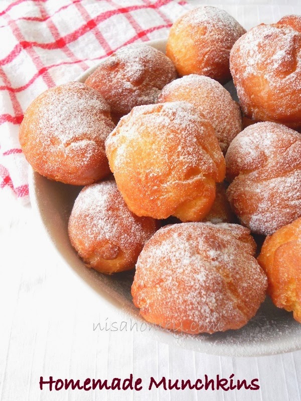 Homemade Munchkins / Dunkin Donuts / Doughnuts Recipe Cooking Is Easy
