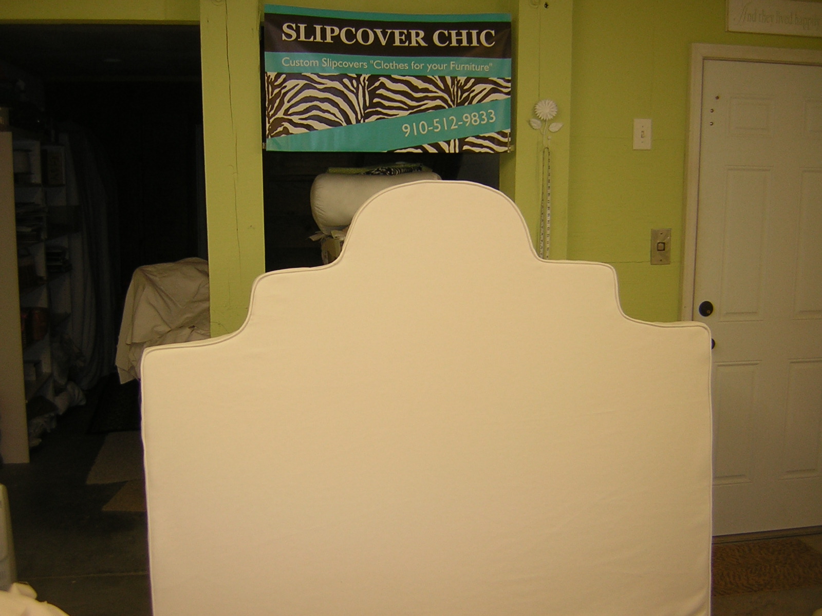 Slipcover Chic Slipcovered Headboard