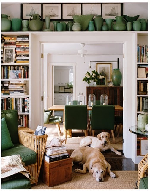 CASA TRÈS CHIC: DA COR DA ESMERALDA