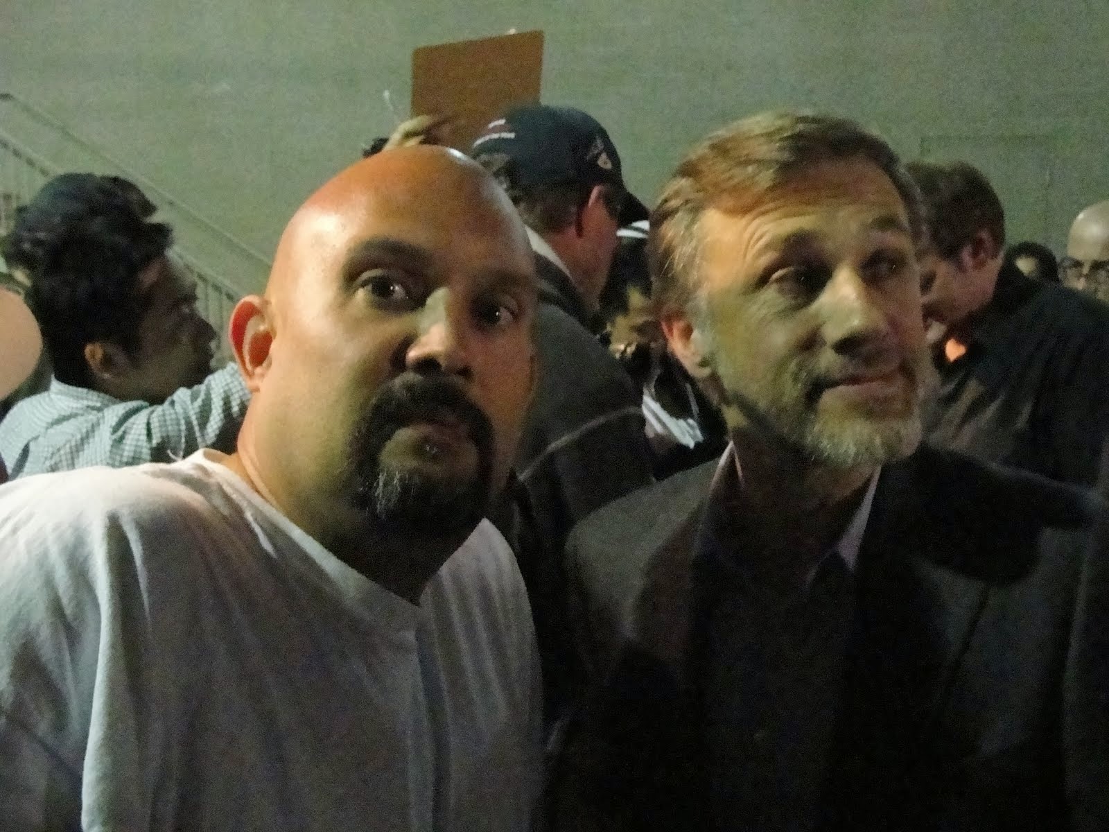 Me and Christoph Waltz