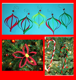 Learning Ideas - Grades K-8: Handmade Christmas Ornament Crafts