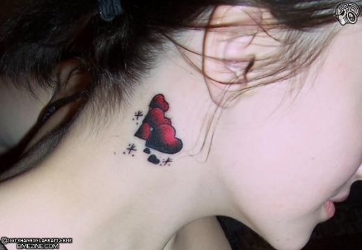 Small Feminine Tattoos Body art comes in different forms the most common