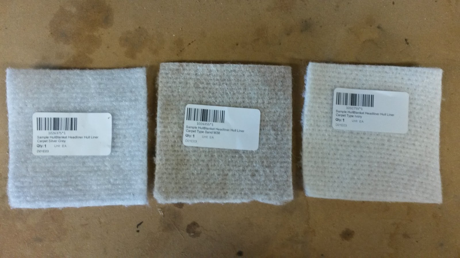 Building A Westsail 42 Headliner/Hull Liner Material