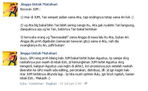  The Green World RouLi [info] Novel �Jingga untuk