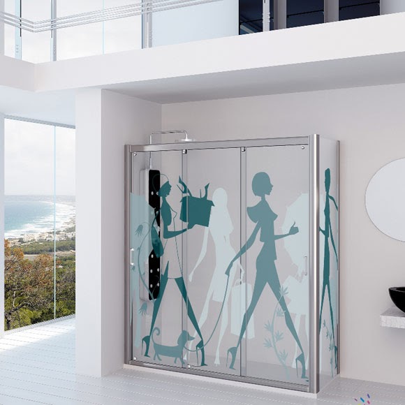 Cortinas o mamparas de vidrio para el baño | Decoracio Nesdotcom