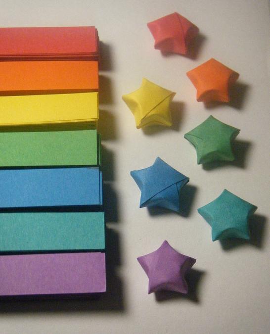 El arte del Origami Lucky Star