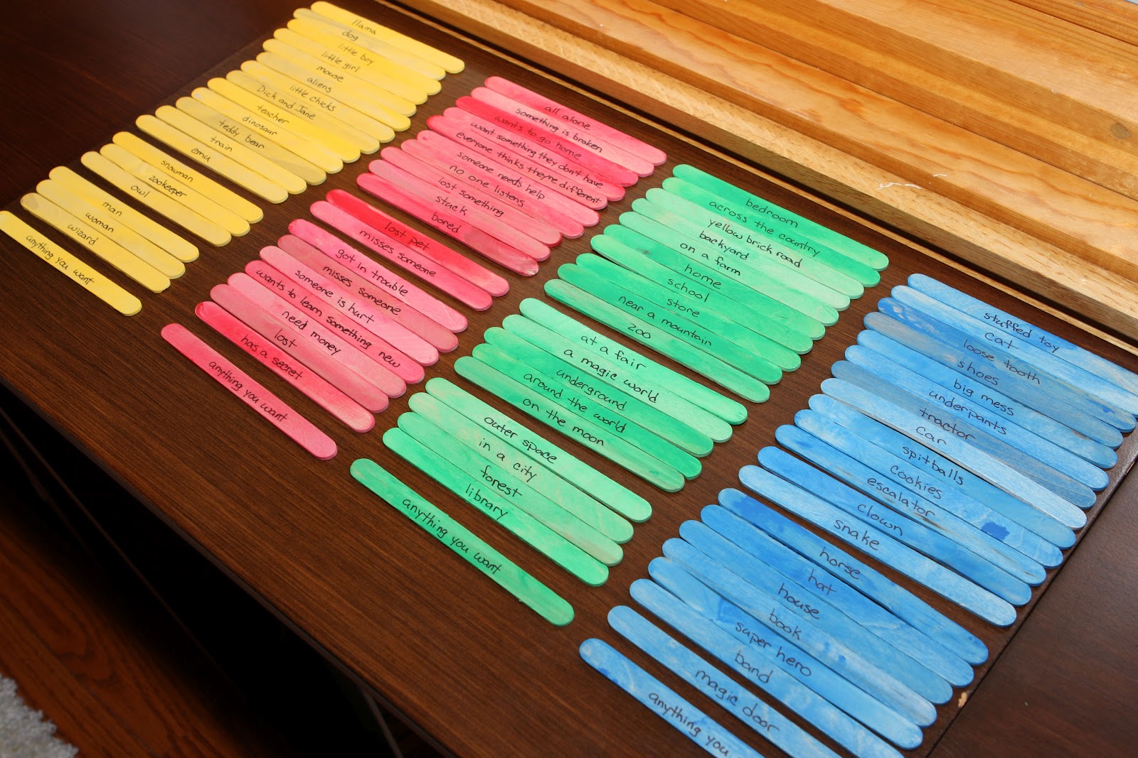 Sarcasm 101 Story Sticks